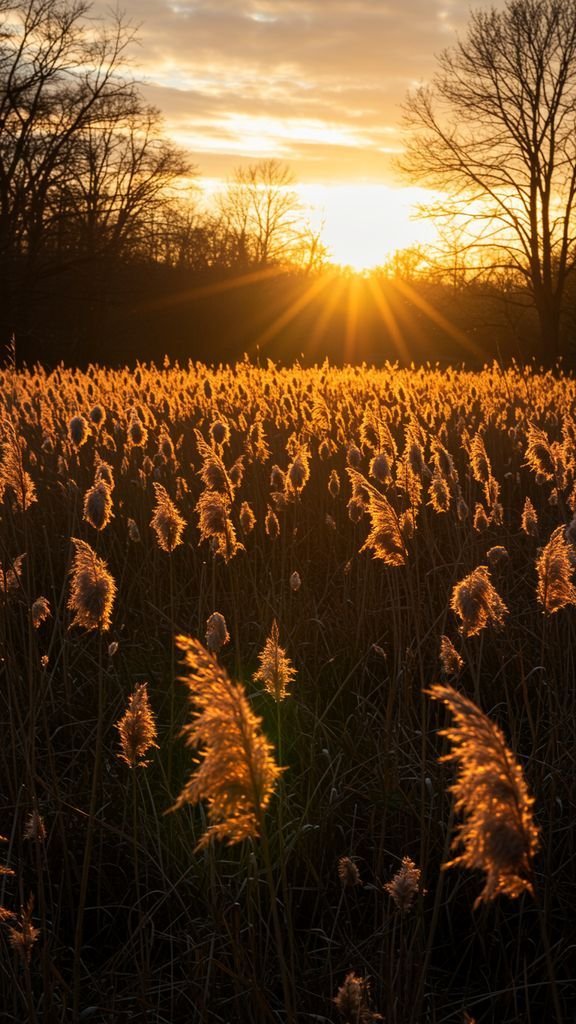 Placeholder image for Reeds in Golden Light: Your Daily Dose of Sunset Wonder idea 4