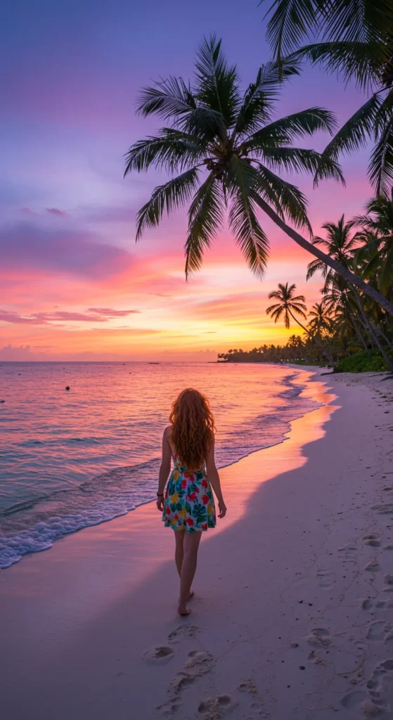 Tropical Beach Sunsets