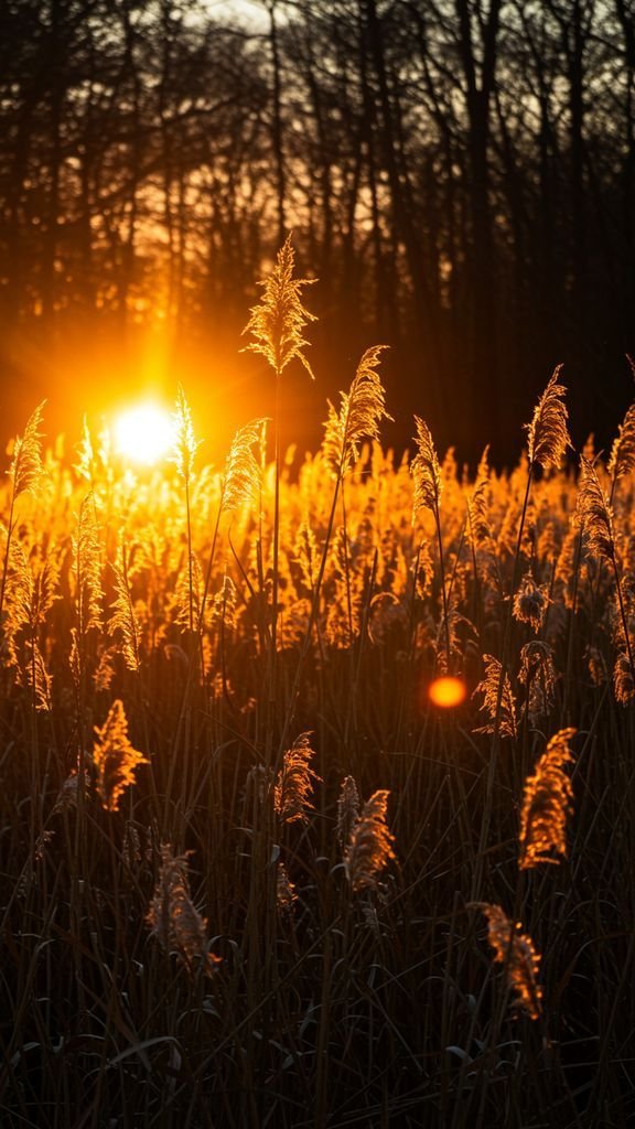 Placeholder image for Reeds in Golden Light: Your Daily Dose of Sunset Wonder idea 3