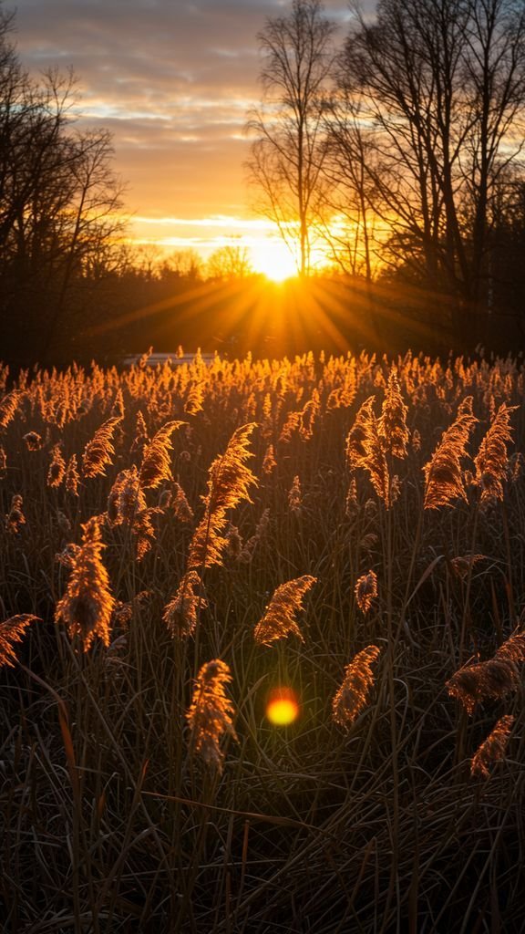 Placeholder image for Reeds in Golden Light: Your Daily Dose of Sunset Wonder idea 1